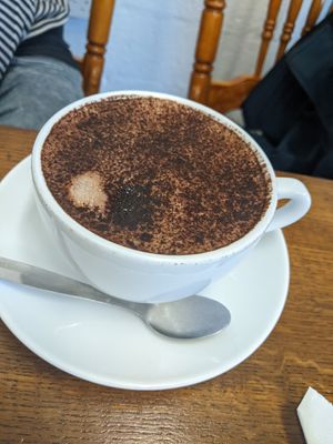  at The Old Barn Coffee Shop in Auchtermuchty