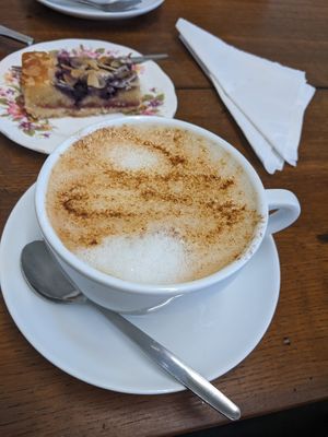  at The Old Barn Coffee Shop in Auchtermuchty