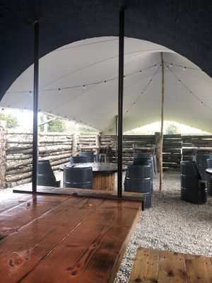 Cover seating  at Wackoz  in Downpatrick