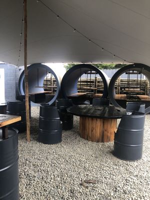 Seating  at Wackoz  in Downpatrick