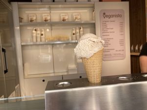 Cinnamon oat at Veganista Ice Cream XI in Vienna