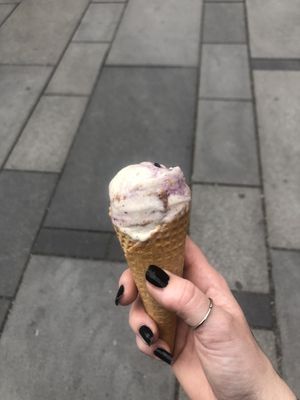cheesecake ice cream at Veganista Ice Cream XII in Vienna