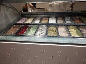 Bunch of flavors! at Veganista Ice Cream XII in Vienna