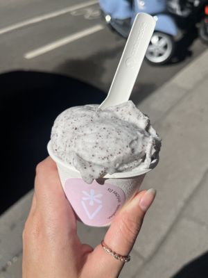 poppyseeds and cookies  at Veganista Ice Cream XII in Vienna
