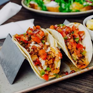 Vegan hash tacos! at Early Bird Brunch in Papillion
