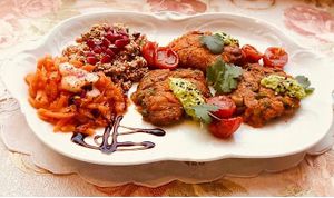 Auswahl vom Mittagsbuffet at Manja's in Traunstein