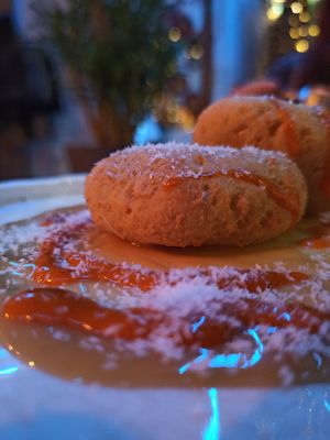 Сырники из тофу at Azaza in Tula