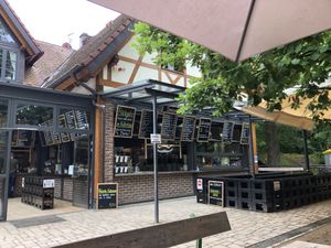 Outside area at Brauhaus am Kreuzberg in Hallerndorf
