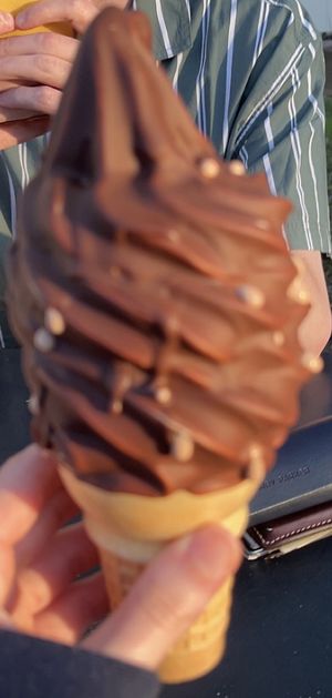 Soft serve!  at Curbside Comforts in Gorham