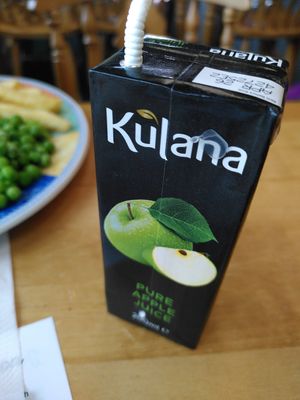 Apple juice (August 2025) at Cardigan Island in Gwbert