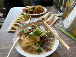 Pho  at EatHappy Vegan in Oslo