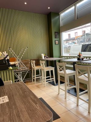 Interior at EatHappy Vegan in Oslo