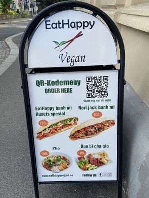   at EatHappy Vegan in Oslo