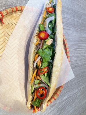 #29 Banh Mi  at EatHappy Vegan in Oslo