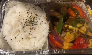 Beef Dish  at EatHappy Vegan in Oslo