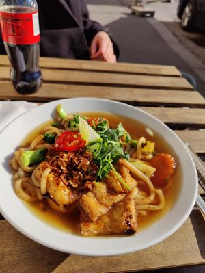 Pho at EatHappy Vegan in Oslo