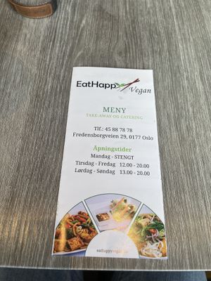   at EatHappy Vegan in Oslo
