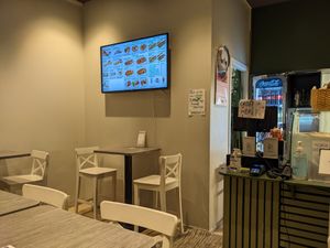 Inside at EatHappy Vegan in Oslo