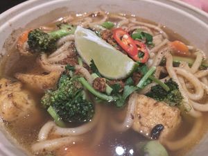 Banh Canh Soup at EatHappy Vegan in Oslo