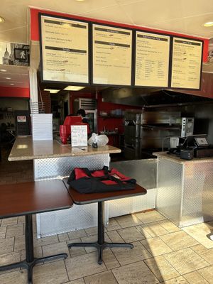 Ordering Counter  at Fat Tomato Pizza in Hermosa Beach
