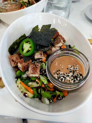 Sushi bowl salad at The Plantbase in Amherstburg