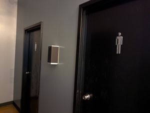 Bathrooms at Underground Vegan in Birmingham
