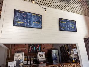 Counter at Underground Vegan in Birmingham