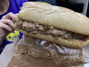 Chopped Philly Sammy at Underground Vegan in Birmingham