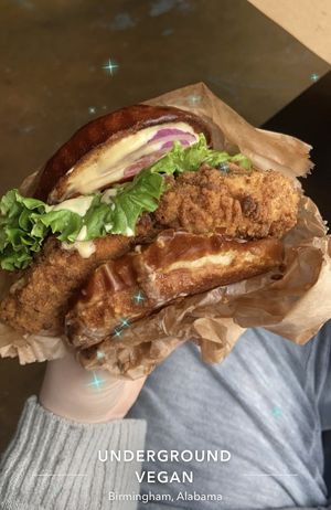   at Underground Vegan in Birmingham