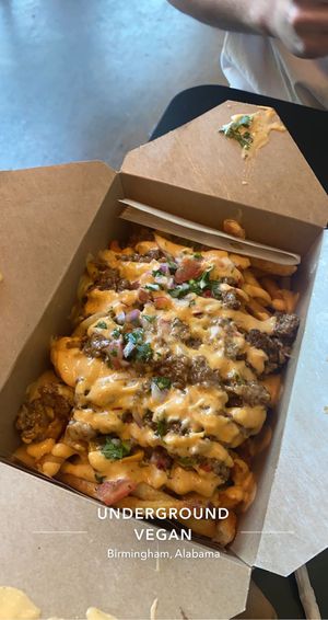   at Underground Vegan in Birmingham