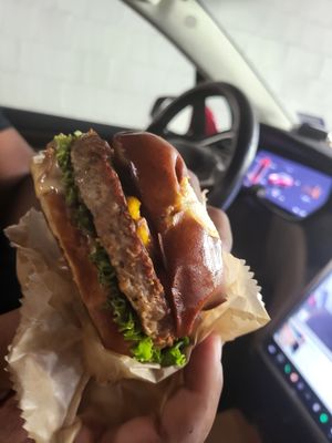 Burger 🍔  at Underground Vegan in Birmingham