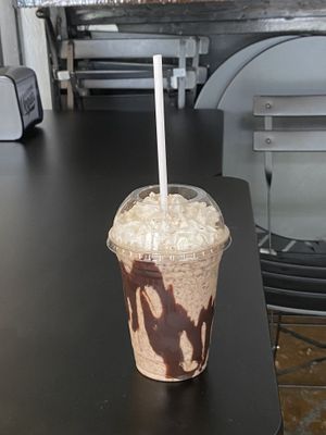 oreo milkshake  at Underground Vegan in Birmingham