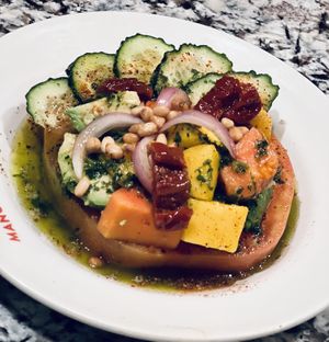 Chuletón de tomate 🍅   at Celso Y Manolo  in Madrid