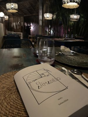 Interior  at El Armadillo Mazunte in Mazunte