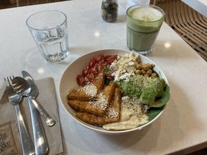 Buddha Bowl at Plant Lyfe in Toronto