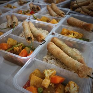 Vegetable Masala and Chili Dynamite at Veggie Food Mob in San Fernando Pampanga