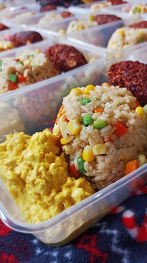 Vegan Longsilog at Veggie Food Mob in San Fernando Pampanga