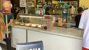 Line was worth the wait! at Lahaina Ice Cream Parlour in Lahaina