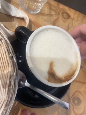 Soy cappuccino   at D'Angelo Caffè & Gastronomia in Rome