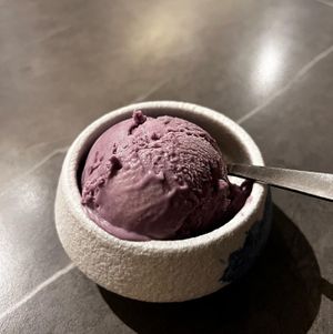 Sweet potato gelato  at Hvala - Craig Rd in Central Singapore