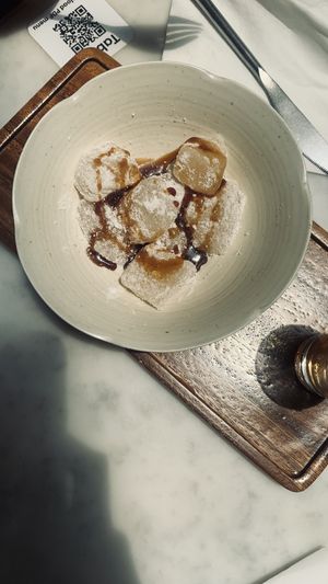 The yuzu warabi mochi   at Hvala - Craig Rd in Central Singapore