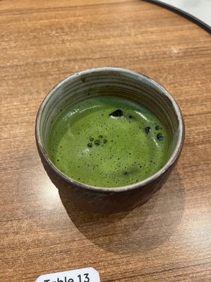 Iced matcha no sugar  at Hvala - Craig Rd in Central Singapore
