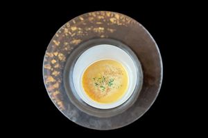 pumpkin soup at Torrent in Tokyo