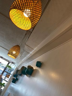 Interior decor at Drift Cafe in Newport