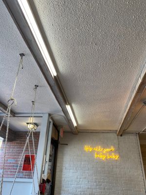 Interior decor at Drift Cafe in Newport