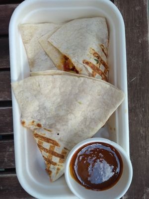 Quesadilla at Zambrero in North West London