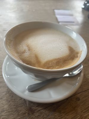   at Exchange Coffee Co in Clitheroe