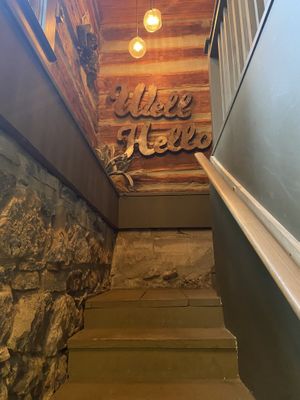 Stairs at The Mad Herbalist in Clarksville