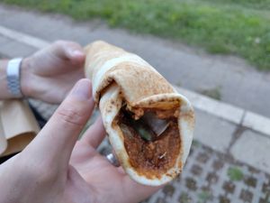 Cigköfte at Falafel Babo in Trier