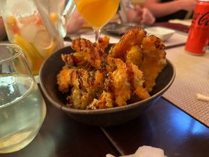 vegan tempura at Omakase in Alvor